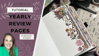 End-of-Year Review Pages For Your Bullet Journal