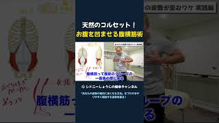天然のコルセット！ お腹を凹ませる腹横筋術