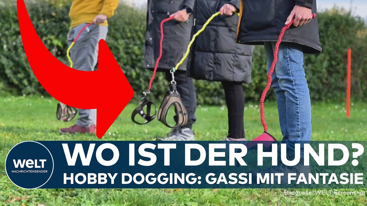 NACH HOBBY HORSING: Jetzt das? Hobby Dogging! Skurrile Trockenübung aus Baden-Württemberg