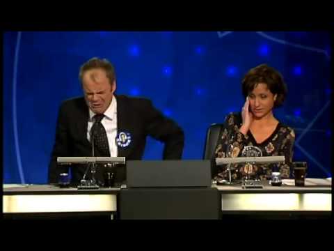 Johan Rheborg flippar ur totalt - Parlamentet (TV4)