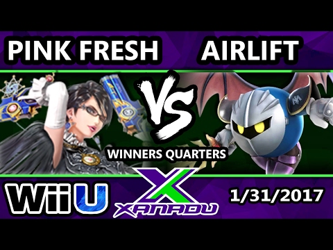 S@X 187 - VGBC | Pink Fresh (Bayonetta) Vs. Airlift (Metaknight) - SSB4 Winners Quarters - Smash 4
