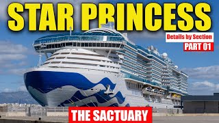 Star Princess Sanctuary Tour 2025 | Adults-Only Oasis vs Family Decks | Cruise Ship Relaxation