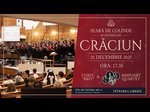 Sfânta Treime Brăila - 21 Decembrie 2025 - Concert Corul BBST
