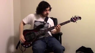 Dance Gavin Dance - Burning Down the Nicotine Armoire, Pt. 2 (bass cover)