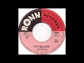 Ted Taylor - It's Too Late (from vinyl 45) (1969)
