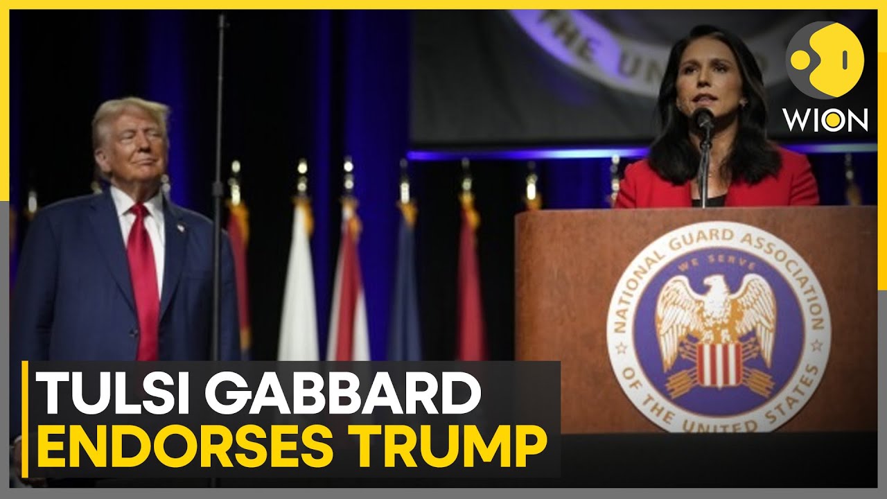 US Elections 2024: Former Democrat Tulsi Gabbard backs Donald Trump against Harris | WION