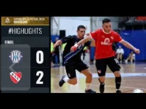 17 de Agosto 0-2 Independiente. Final. Supercopa de Futsal 2026
