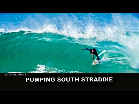 Surfing Pumping Straddie! Bede Durbidge, Mick Fanning & Crew.