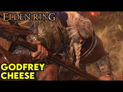 Godfrey First Elden Lord Easiest Cheese EVER Elden Ring