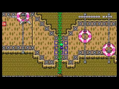 "Companion Vine: REGROWN" by RubberRoss | Super Mario Maker 2