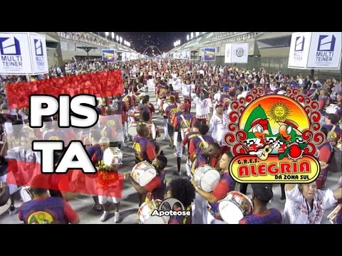 Alegria da ZS 2016 - Bateria (Pista) - Ensaio técnico