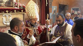 Վերաօծվել ու վերաբացվել է Կոտայքի մարզի Ակունք գյուղի Սուրբ Կարապետ եկեղեցին