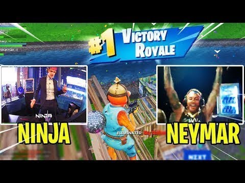 Ninja *First Time* Playing with Neymar for the Ninja New Years Event 2019 !