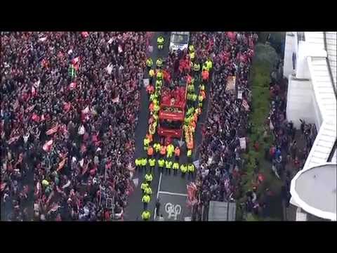 2013 Manchester United Parade Highlights