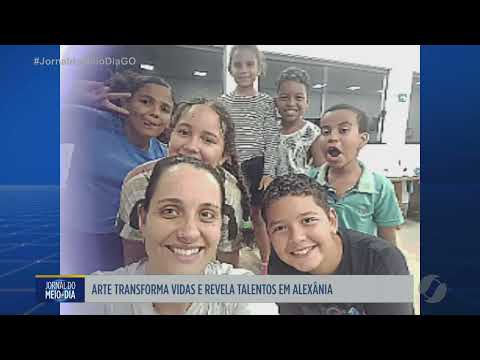 Arte transforma vidas e revela talentos em Alexânia