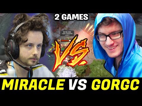 MIRACLE vs GORGC 2 Games in a Row — Intense Bloodbath Game Dota 2