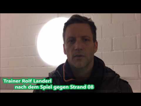 Stimme von Rolf Landerl nach dem Spiel gegen Strand 08 | Testspiel |  VfB Lübeck v. 1919 e.V.