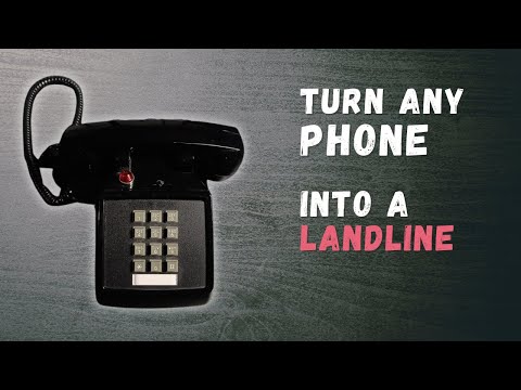 Turn Your Smartphone Into a Home Phone