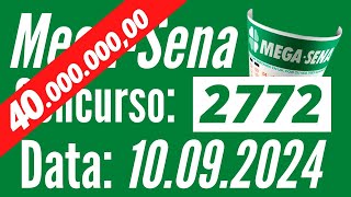 ? Mega-Sena de 10/09, Resultado MEGA-SENA, MEGA-SENA de hoje,