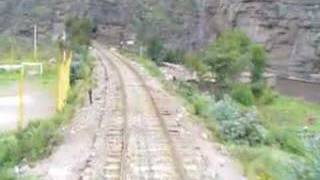 preview picture of video 'Ferrocarril central del Peru, puente Anche'