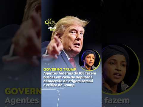 ICE faz buscas em casa de deputada democrata de origem somali e crítica de Trump