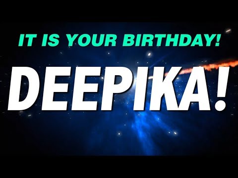 HAPPY BIRTHDAY DEEPIKA! This is your gift.