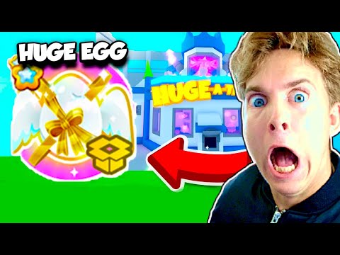 Jeg Åbner 4 HUGE ÆG I Pet Simulator!! - Dansk Roblox