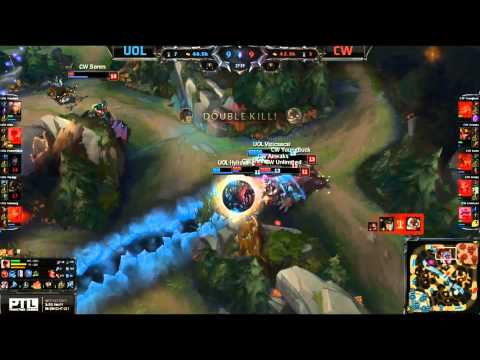 CW Comeback Teamfight Soren Cassiopeia Tripplekill Ace - UOL vs CW Game 1 (EU LCS Spring 2015)