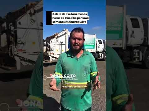 Estado de GREVE na coleta de lixo de Guarapuava