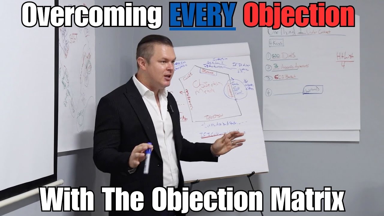 Overcoming EVERY Objection With The Objection Matrix