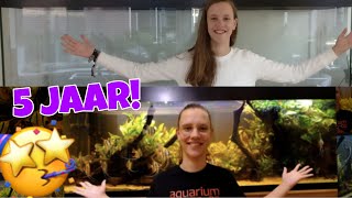 2 Meter AQUARIUM is 5 JAAR OUD! Update!  //Nickey//