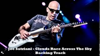 Joe Satriani - Clouds Race Across The Sky  (Backing Track)