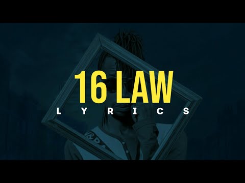 Poptain - 16 Law ft. Boss Pumacol Lyrics Video