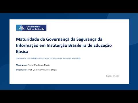 Defesa de Mestrado - Flávio Mariz - 27/02/2026