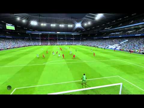 FIFA 14 - Dzeko goal vs PSG