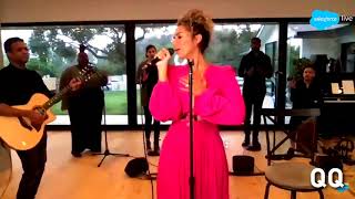 [Official HD] Leona Lewis singing MY HANDS live [Salesforce live 2020]