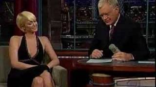 Paris Hilton on Late Show w/ David Letterman 9/28/2007