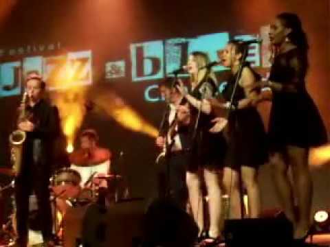 Uros Peric and the Ruby Sister's - Jazz Festival Chancelade (24) 17 juin 2017 "Unchain My Heart"