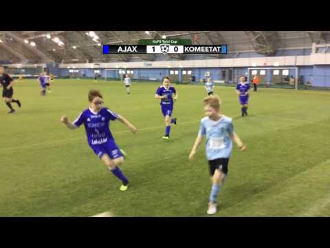 KuPS 08 Talvi Cup 9.2.2019: Ajax - Komeetat ja ToU - KuPS musta 1/2