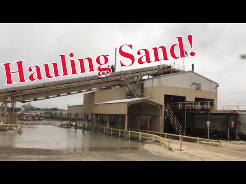 Hauling Sand! Owner Operator Trucking VLOG #101 Loading my own Rig