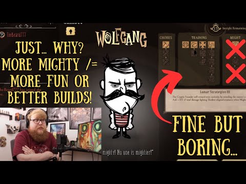 Wolfgang's Skill Tree Is Fine But Boring... - Don't Starve Together