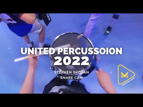 United Percussion 2022 Snare Cam - WGI Finals Week - Stephen Skokan