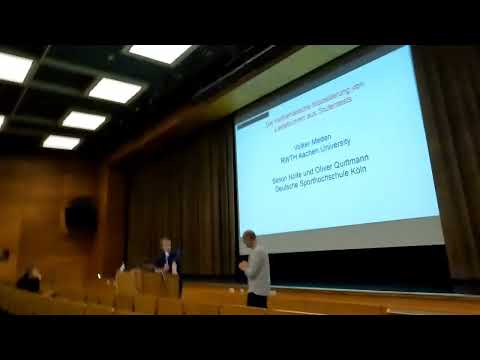 Anmoderation zum Vortrag von Prof. Volker Meden