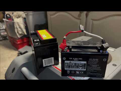 Start battery replacement for Onan Cummins P4500i Remote start