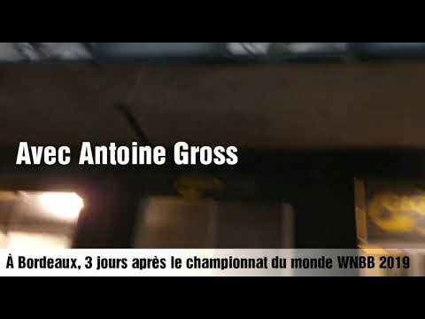 2ème entraînement à Bordeaux avec le poto Antoine Gross, 3 jours après le championnat du monde WNBB