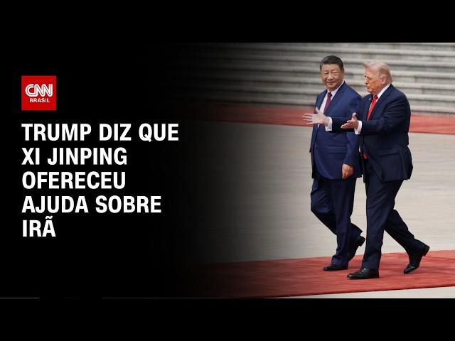 EUA e China: Trump diz que Xi Jinping ofereceu ajuda sobre Irã | CNN 360º