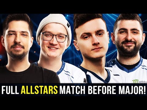 FULL Allstars Match Before Leipzig Major 2020 ft. Miracle, gh, w33, Matumbaman - Dota 2