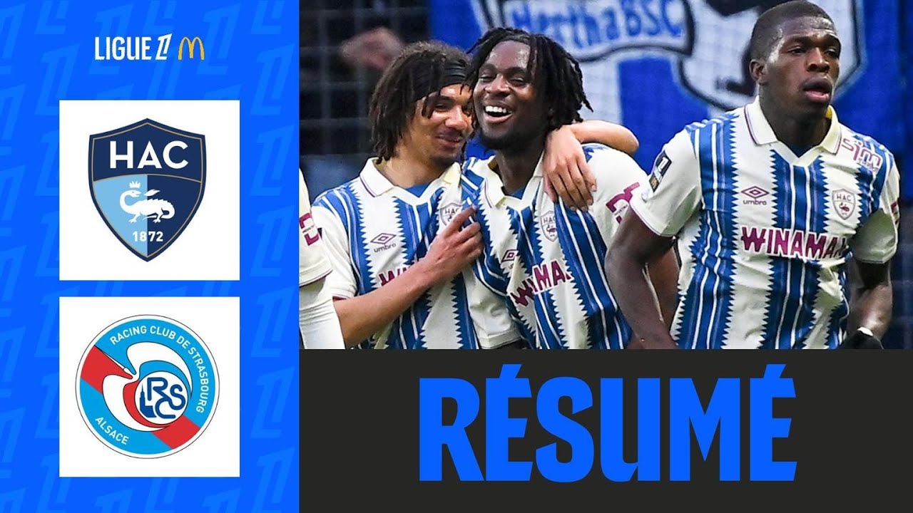 Le Havre vs RC Strasbourg Highlights