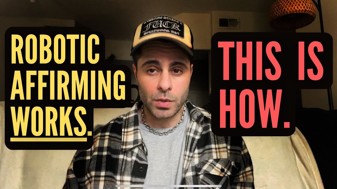 How To Manifest Using ROBOTIC AFFIRMING! (This is the secret)