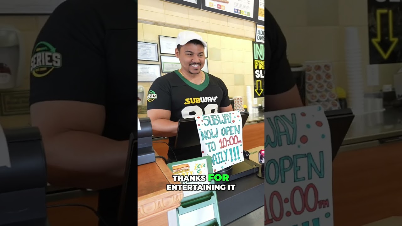 GIANT Subway Sandwich Challenge: Can We Finish It? #shorts